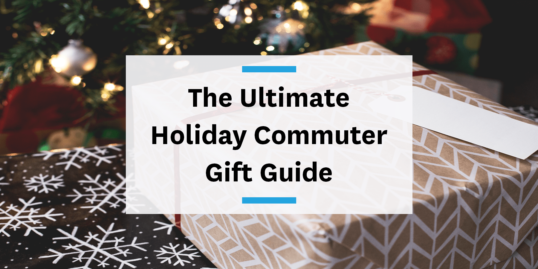 Feature image for commuter gift guide