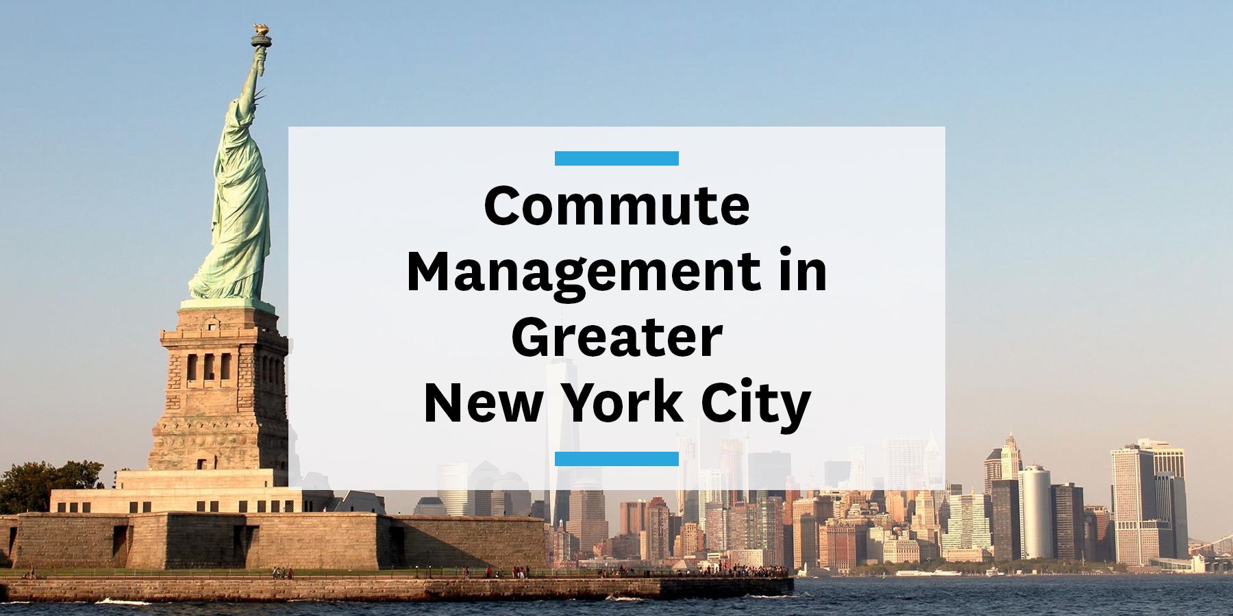 Feature image for building a commute management strategy in greater New York City