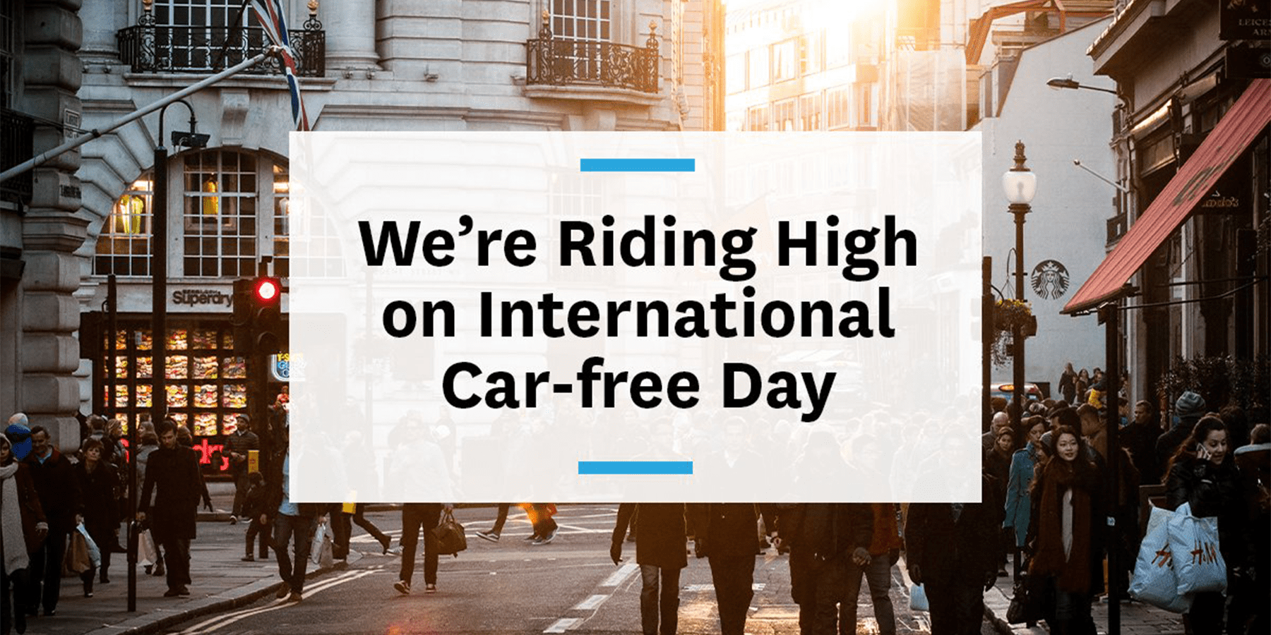 Feature image for international car-free day