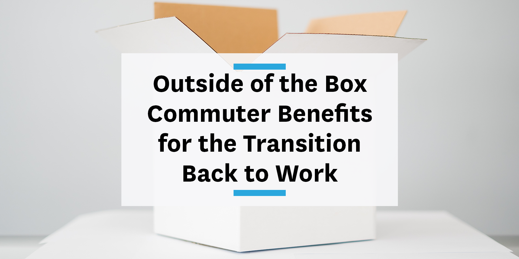 Feature image for outside-of-the-box commuter benefits for the return to the office