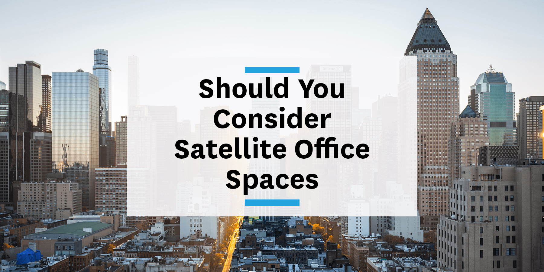 Feature image for considering satellite office spaces