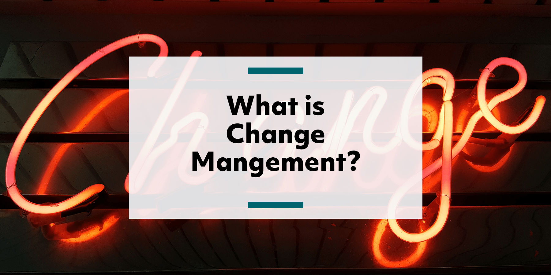 Feature image for what is change management